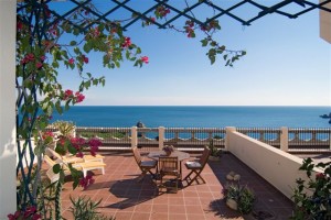 Terrasse mit Meerblick